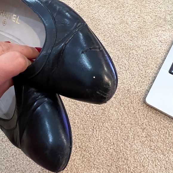 Vintage used authentic Chanel loafers - Picture 4 of 16